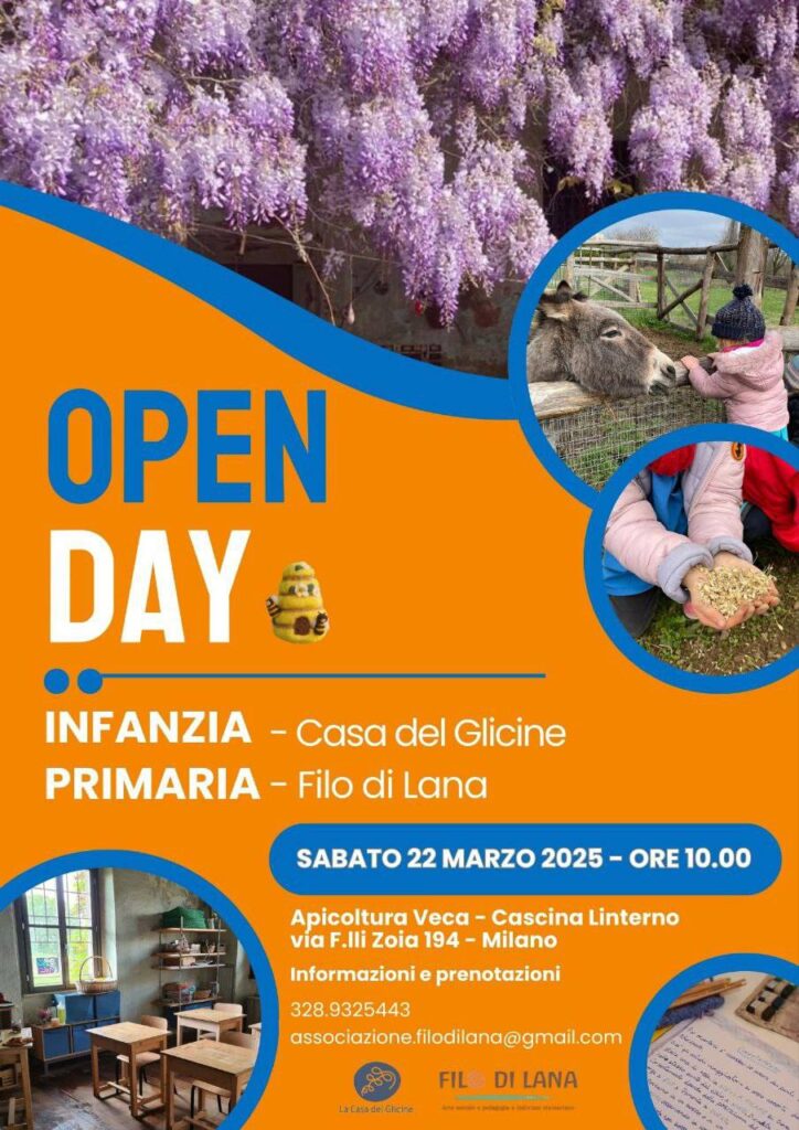 Open Day _ Primaria Parentale Steiner Filo di Lana ETS Milano